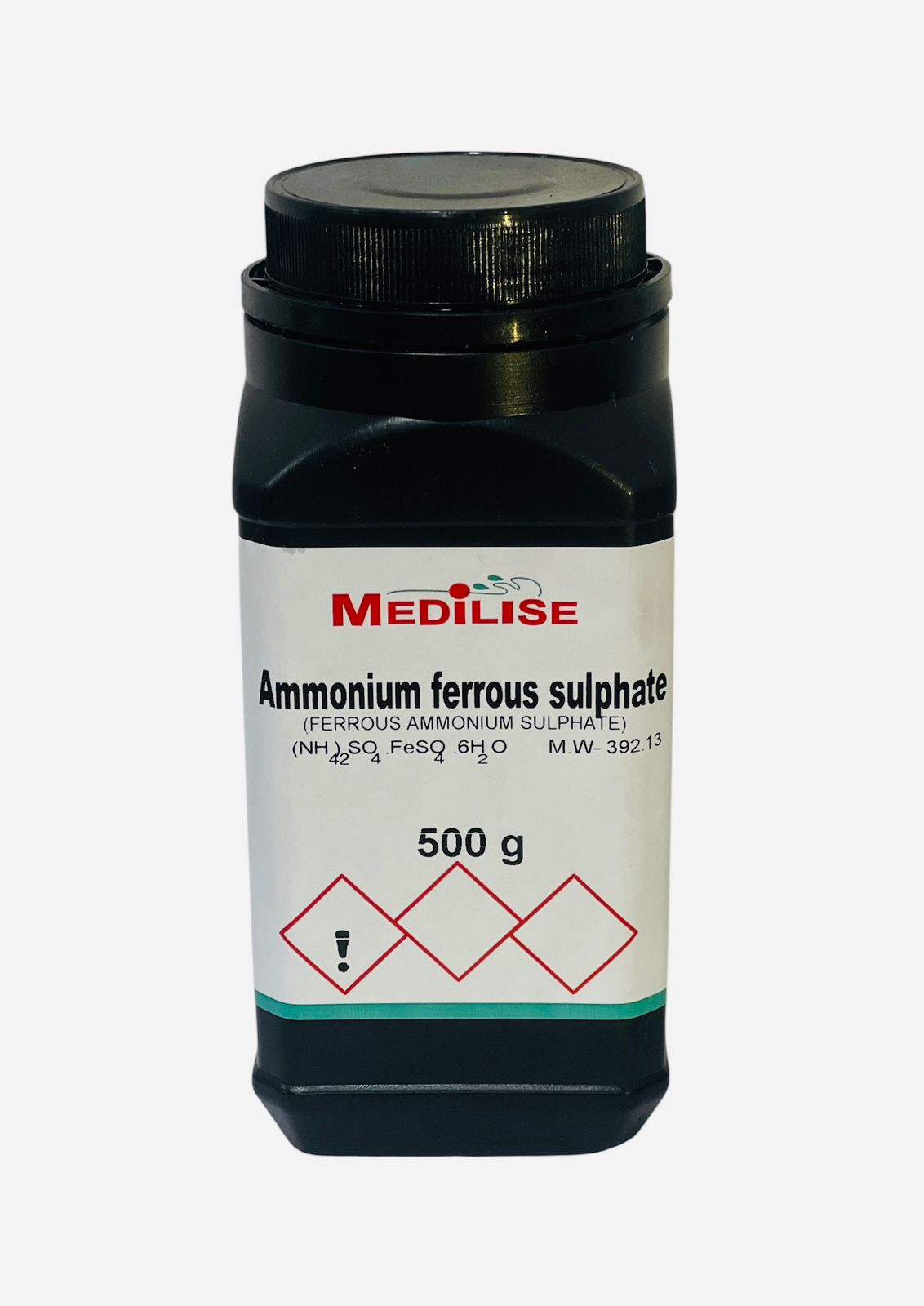 FERROUS AMMONIUM SULPHATEA.R. (AMMONIUM FERROUS SULPHATE.) 99-100.5% (NH4)2Fe(SO4)2?6H2O=392.13 CAS No.7783-85-9